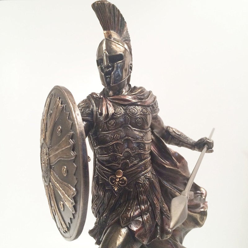 wu Sale - Achilles Unleashed with Spear & Shield Statue Sculpture Figurine Troy - Image 1